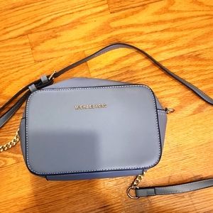Grey Michael Kors crossbody handbag